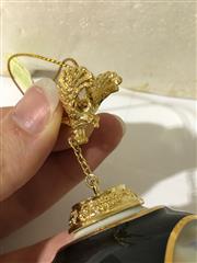 Bradford Editions Premier Issue of America the Beautiful Golden Eagle Ornaments